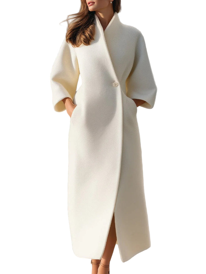 Women’s Elena Sculpted Wool-Blend Coat