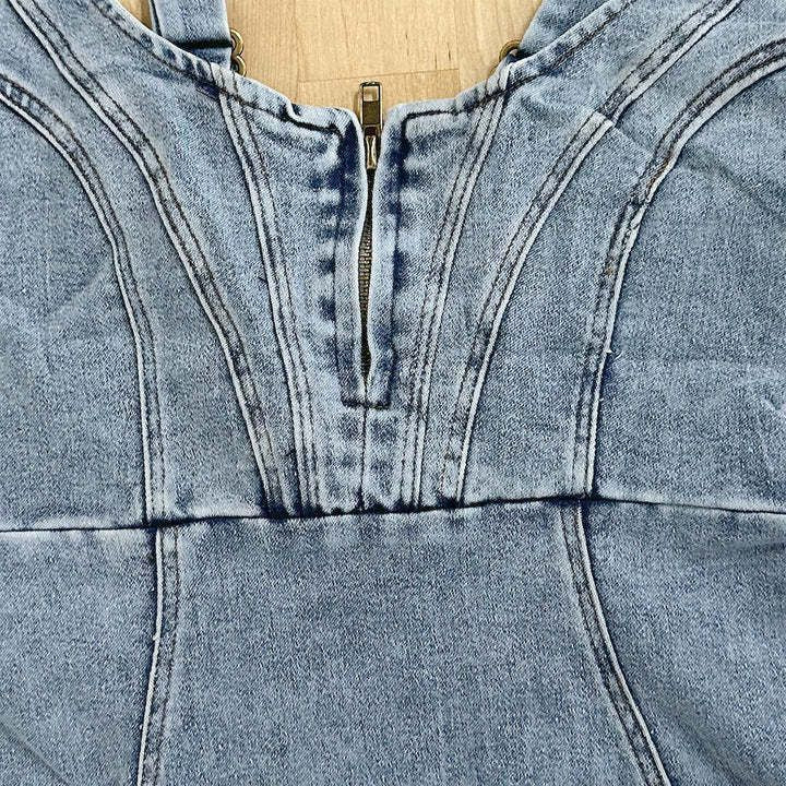 Women’s Denim Midi Dress
