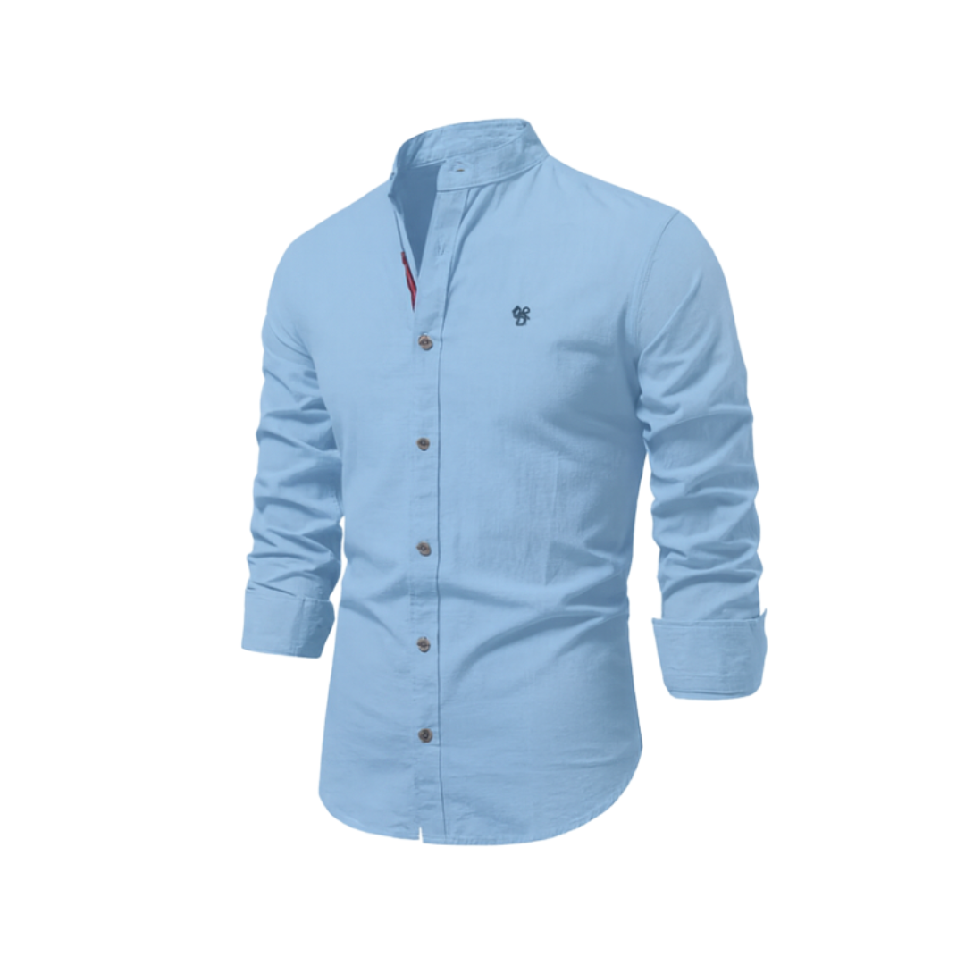 Men's Casual Button-Up Shirt