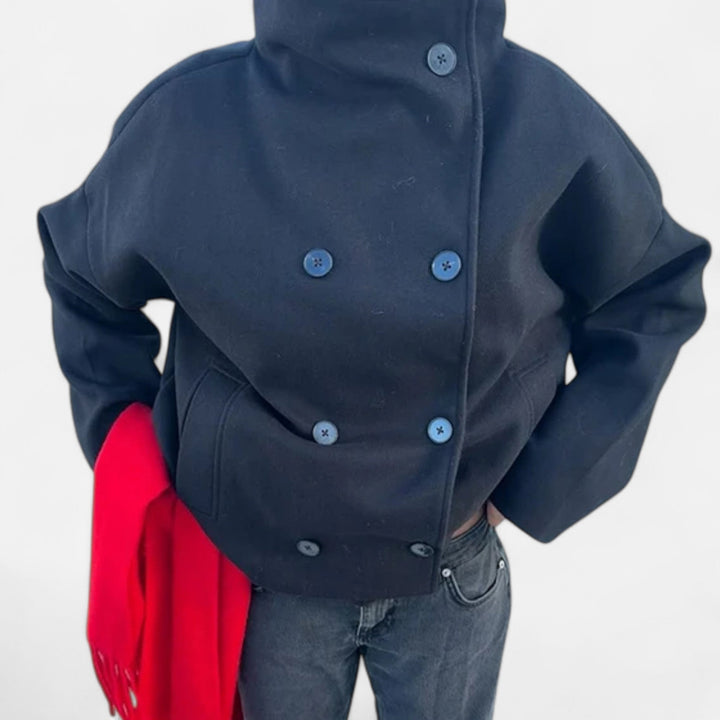 Ancient World Women’s High-Collar Short Coat