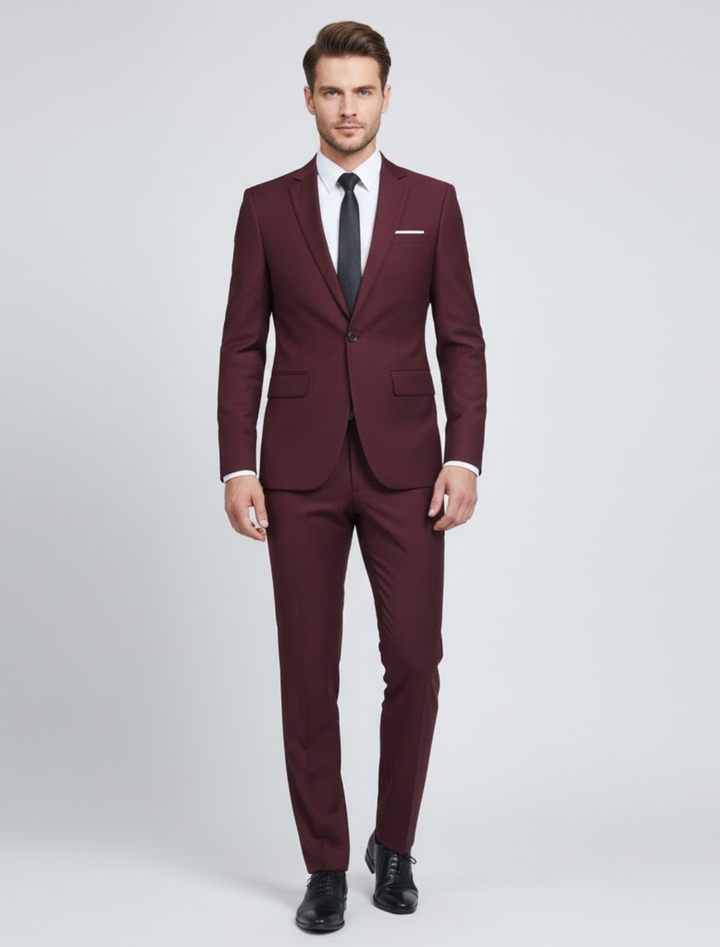 Men's Spring Two-Piece Suit Set