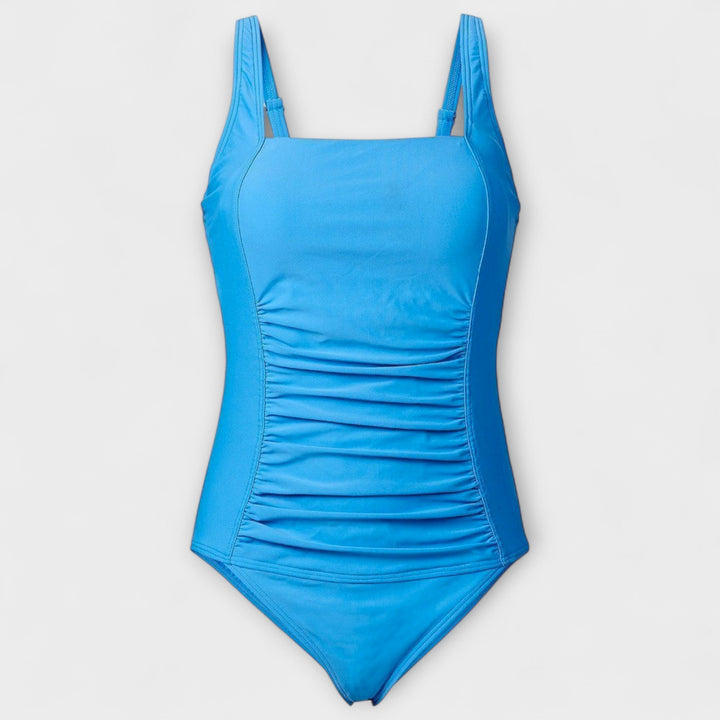 Women's Retro Square-Neck Padded Swimsuit