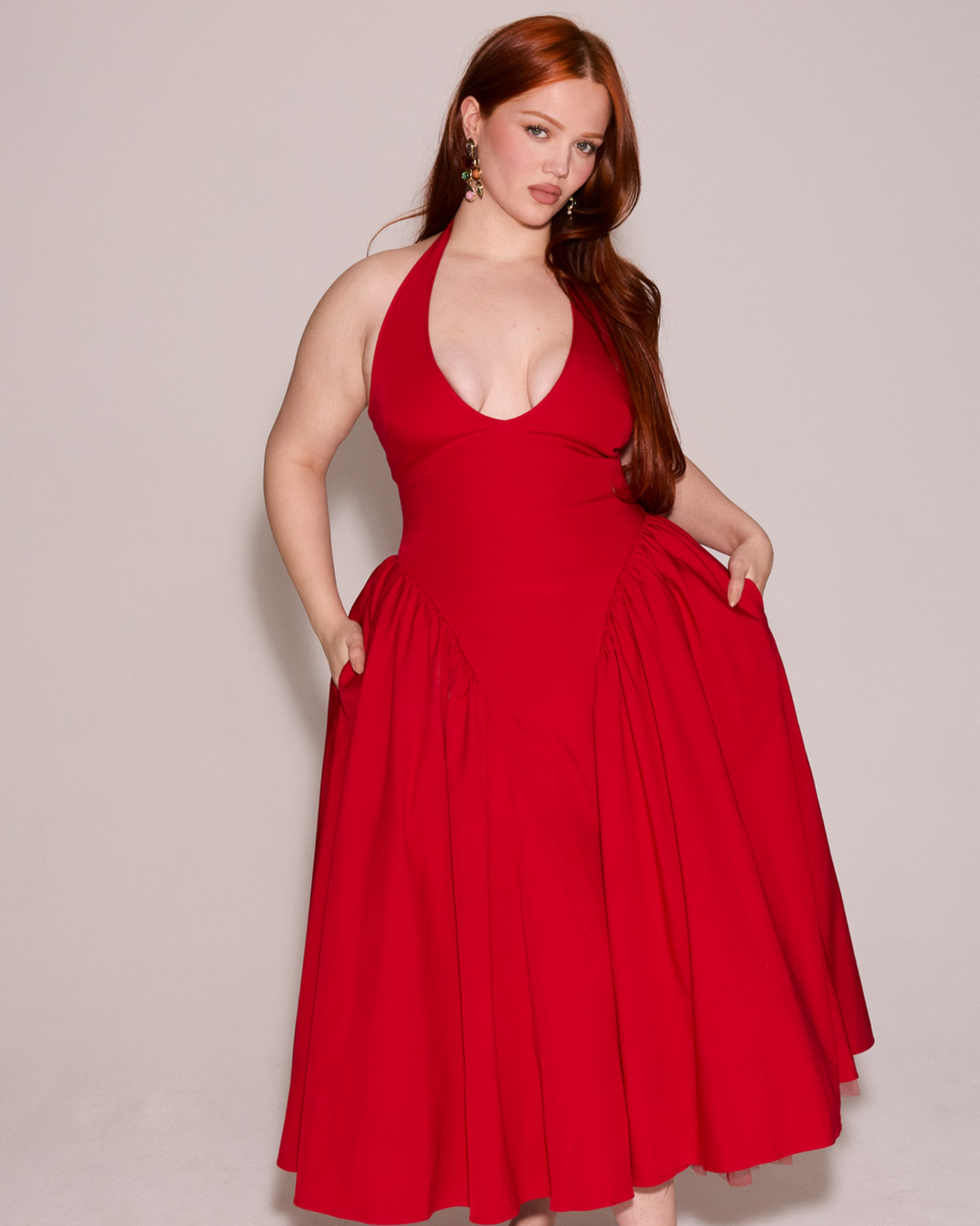 Monroe Midi-Length Dress