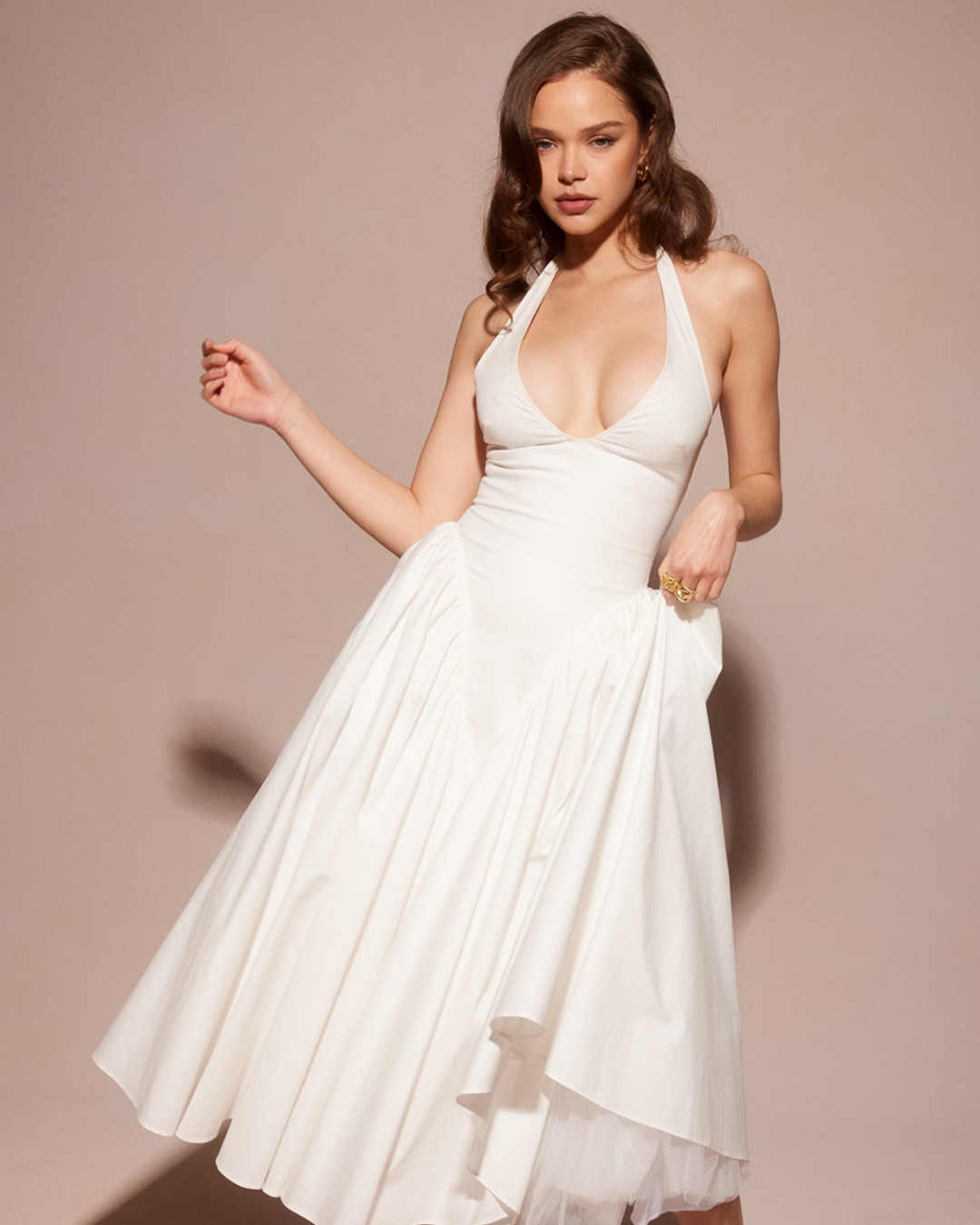 Monroe Midi-Length Dress
