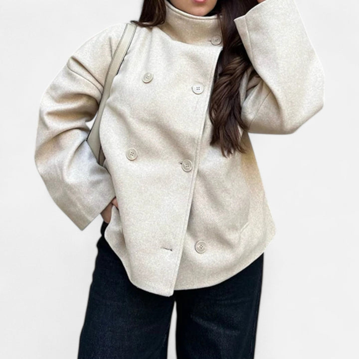 Ancient World Women’s High-Collar Short Coat