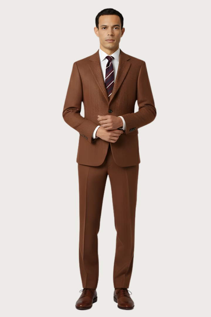 Men's Spring Single-Breasted Suit Set