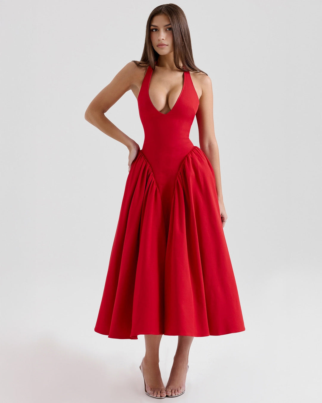 Monroe Midi-Length Dress