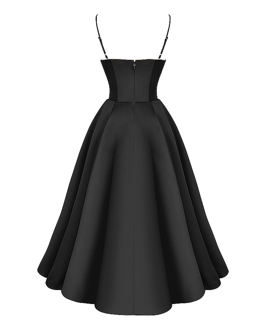 Elowen – Satin Midi Dress