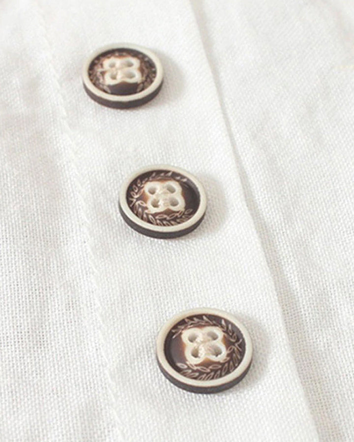 Women's Summer Button-Detail Casual Blouse