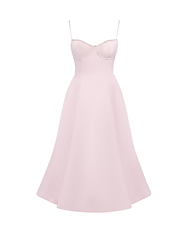 Elowen – Satin Midi Dress