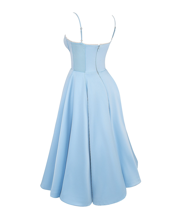 Elowen – Satin Midi Dress