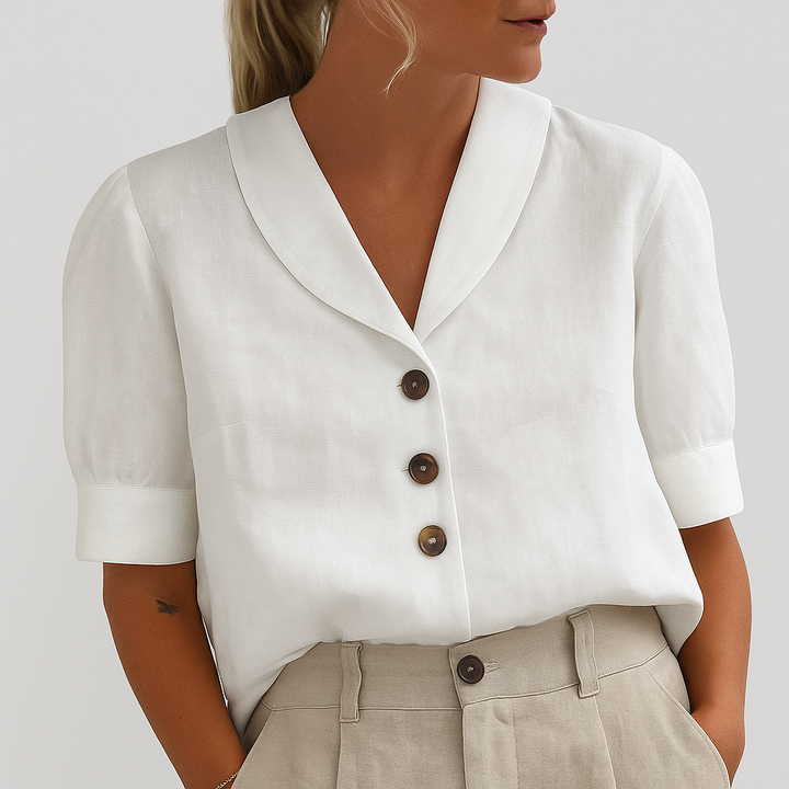 Women's Cotton-Linen T-Shirt