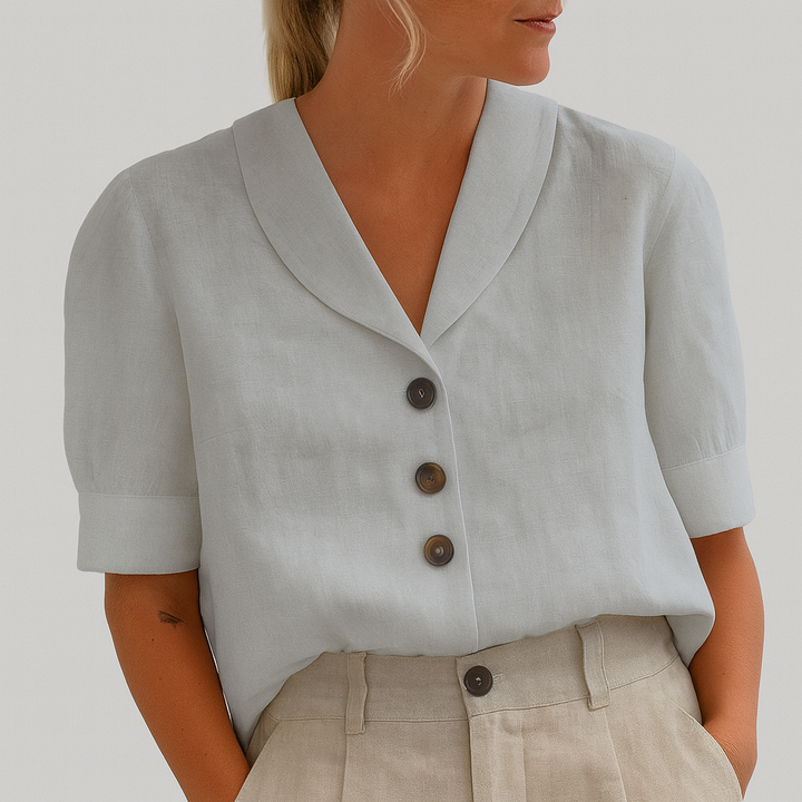 Women's Cotton-Linen T-Shirt