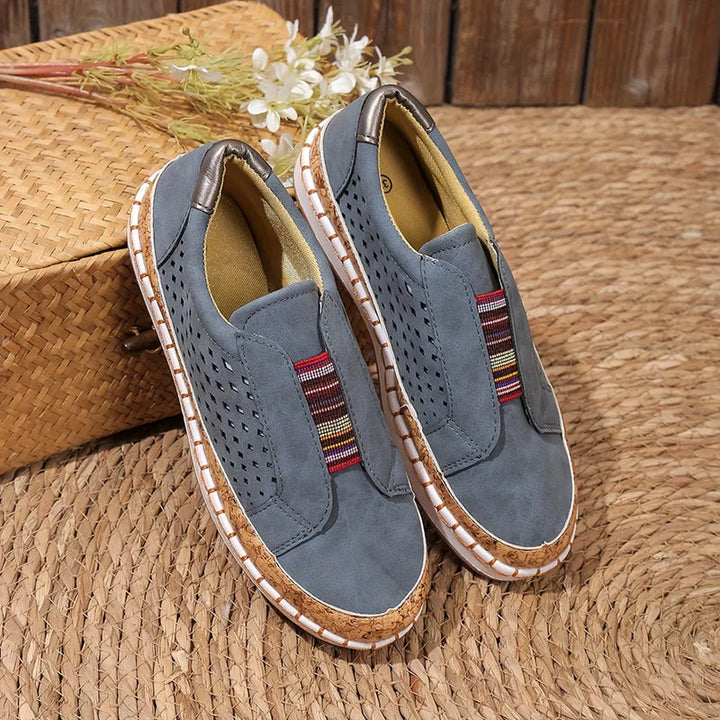 Women's Perforated Slip-On Sneakers