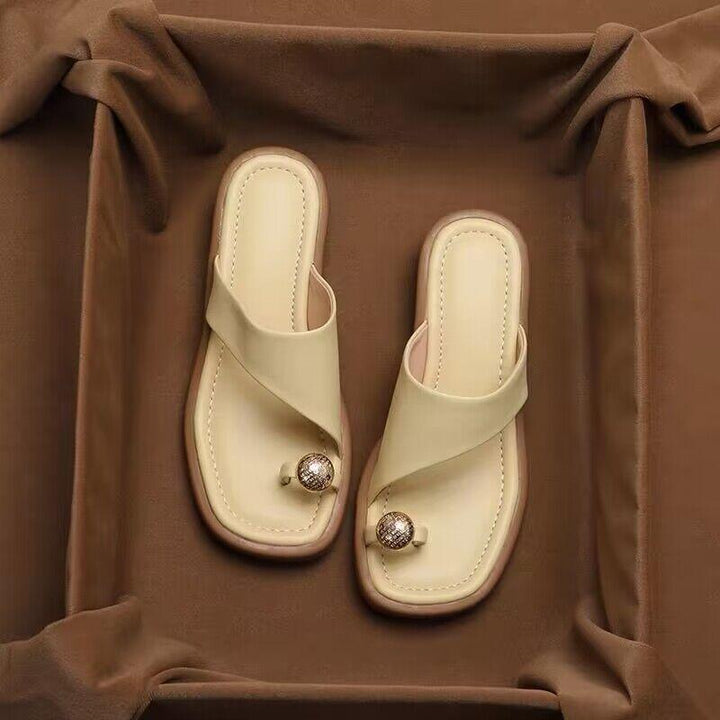 Women's Slide Toe-Ring Sandals