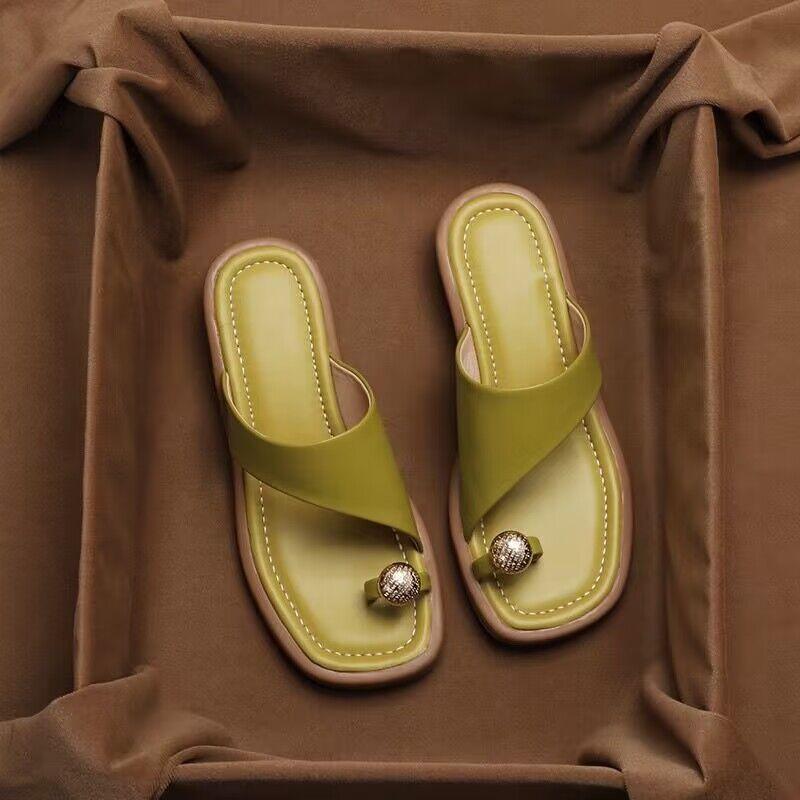 Women's Slide Toe-Ring Sandals
