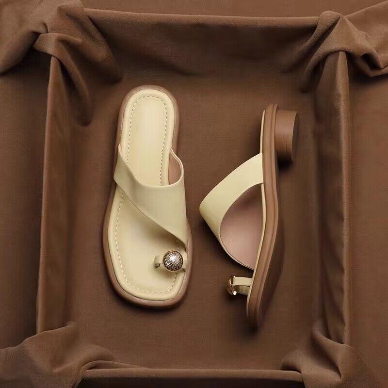 Women's Slide Toe-Ring Sandals