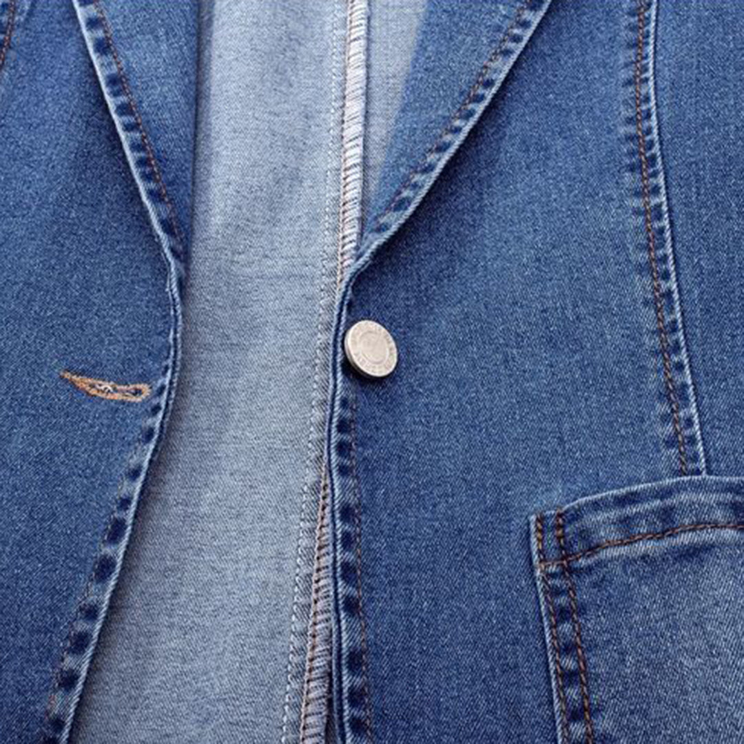 Women's Tailored Denim Blazer