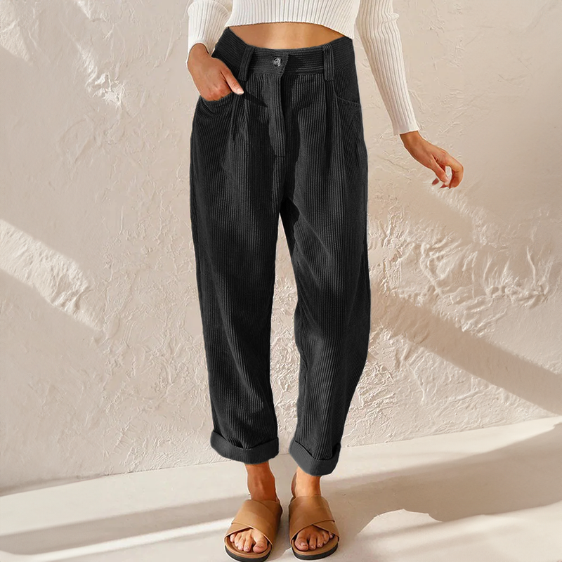 Women's Rose High-Waist Wide-Leg Pants