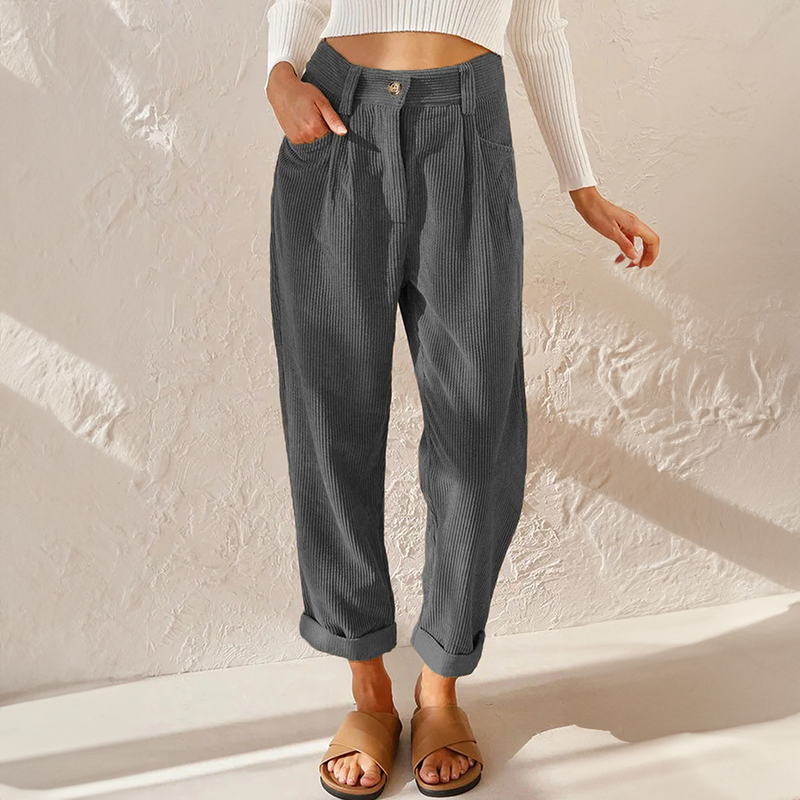 Women's Rose High-Waist Wide-Leg Pants