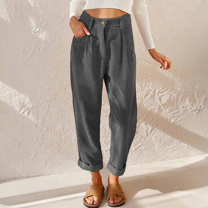 Women's Rose High-Waist Wide-Leg Pants