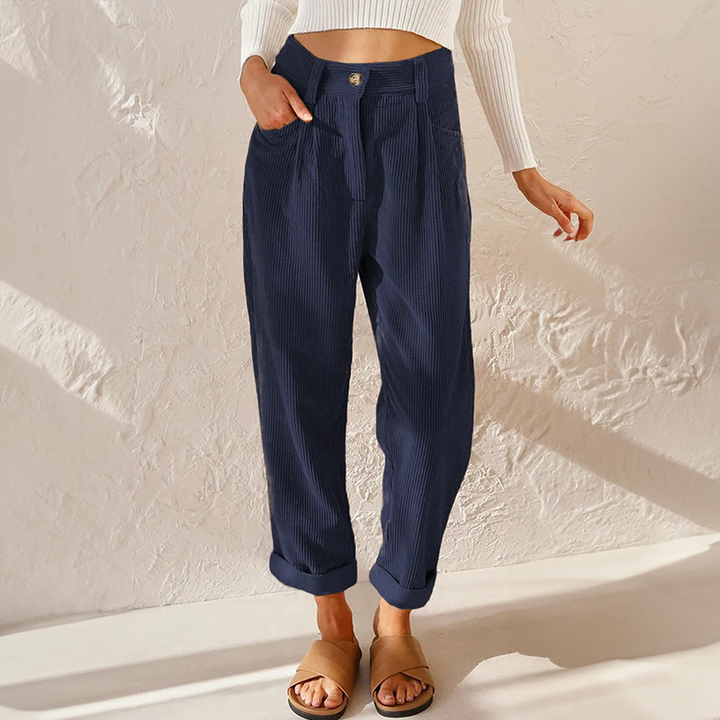 Women's Rose High-Waist Wide-Leg Pants