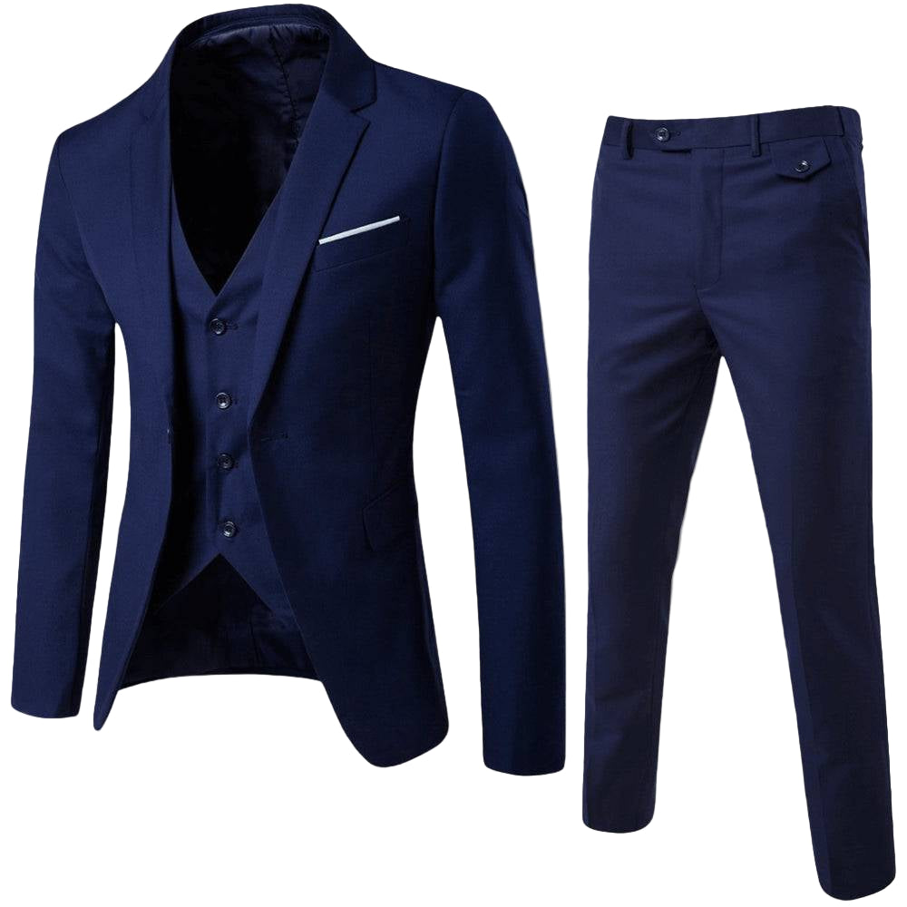 Men's Spring Classic Tailored Suit Set
