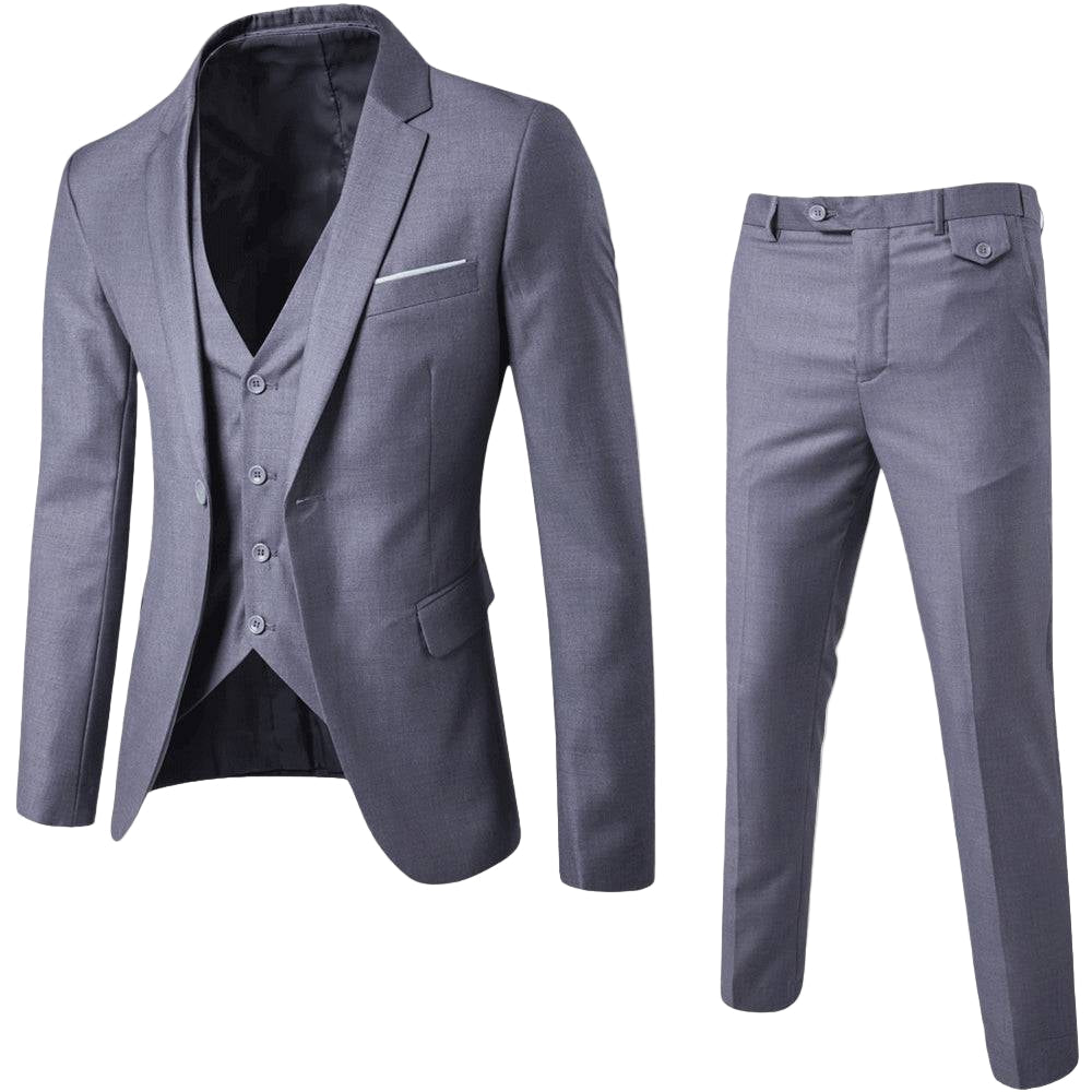 Men's Spring Classic Tailored Suit Set
