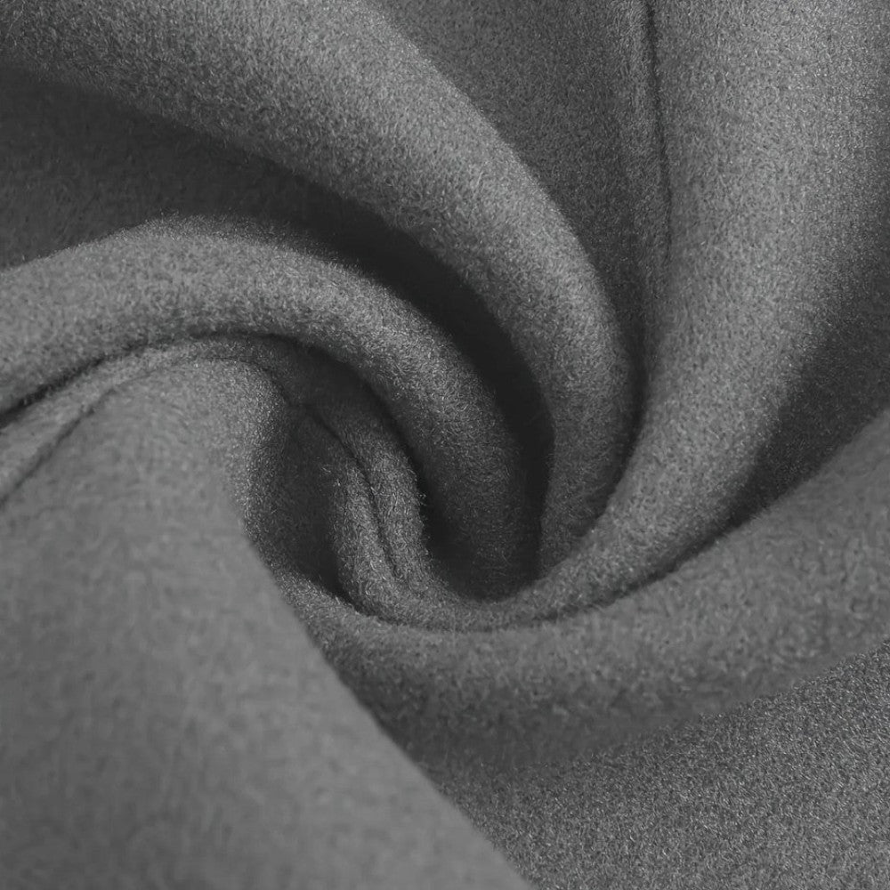 Men's Minimalist Button-Front Winter Coat