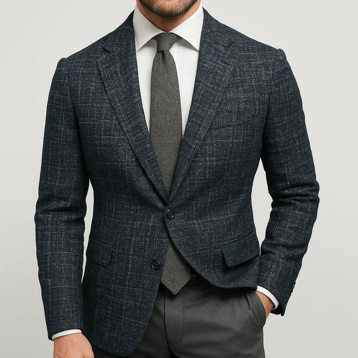 Men’s Tailored Blazer – Tailored Formal Suit Jacket