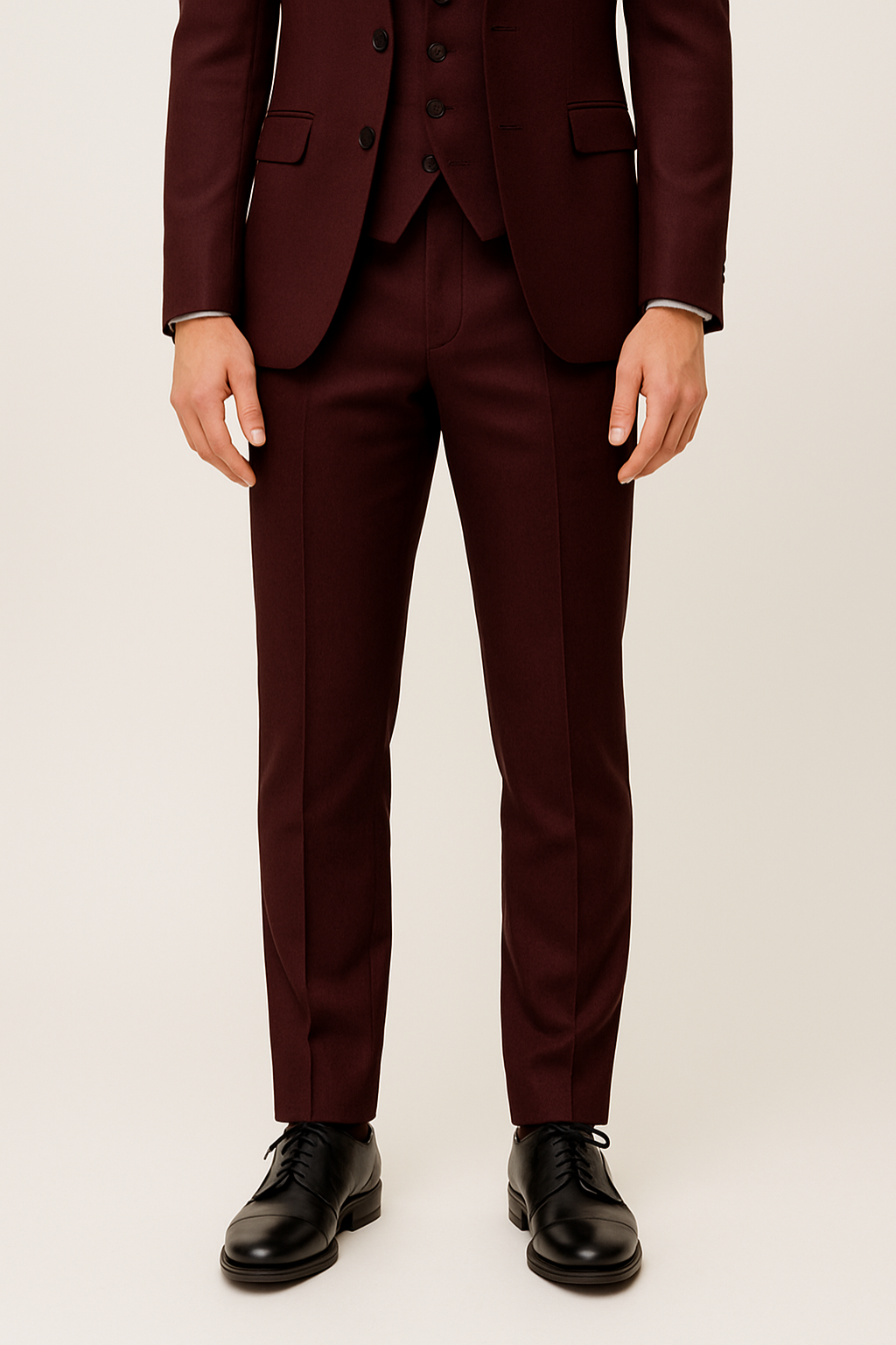 Men's Spring Formal Three-Piece Suit Set