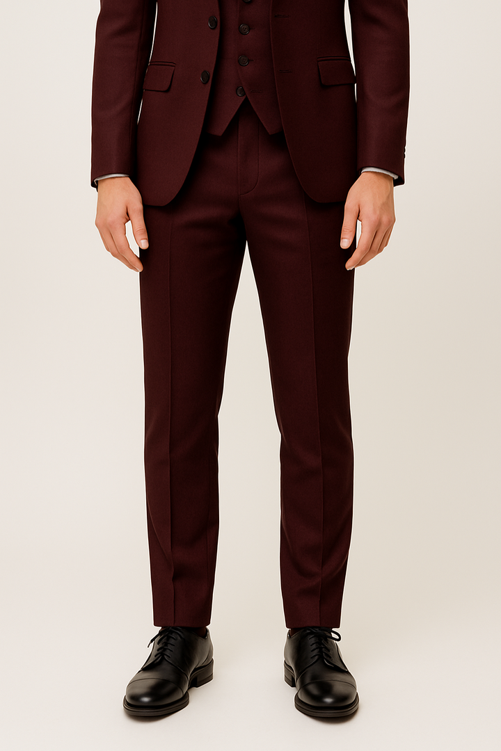 Men's Spring Formal Three-Piece Suit Set
