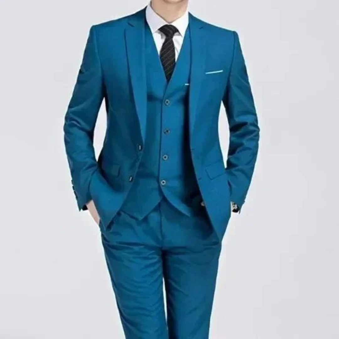 Men's Classic Three-Piece Spring Suit
