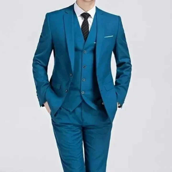 Men's Classic Three-Piece Spring Suit