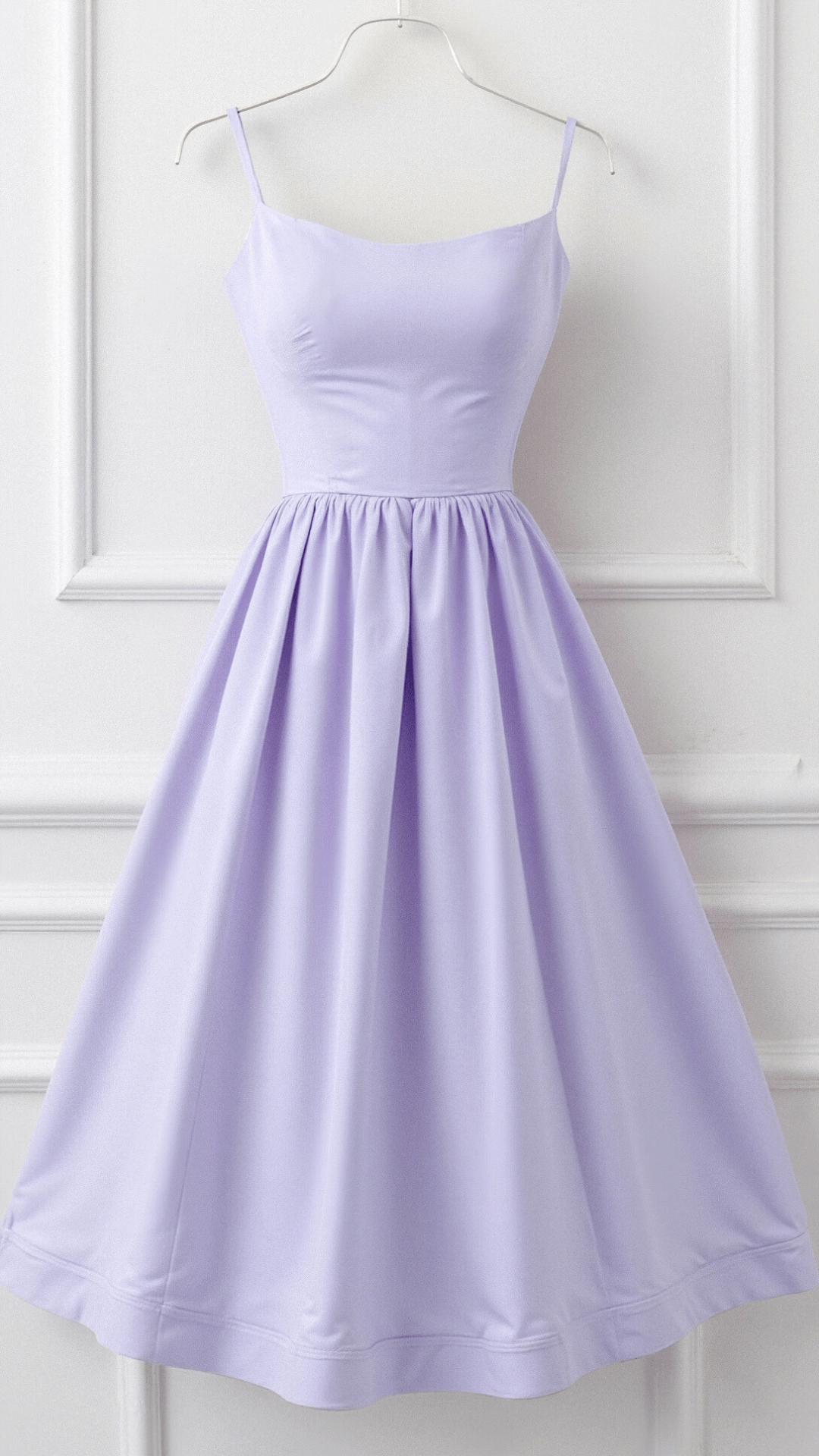 Women's Ascot-Style A-Line Midi Dress