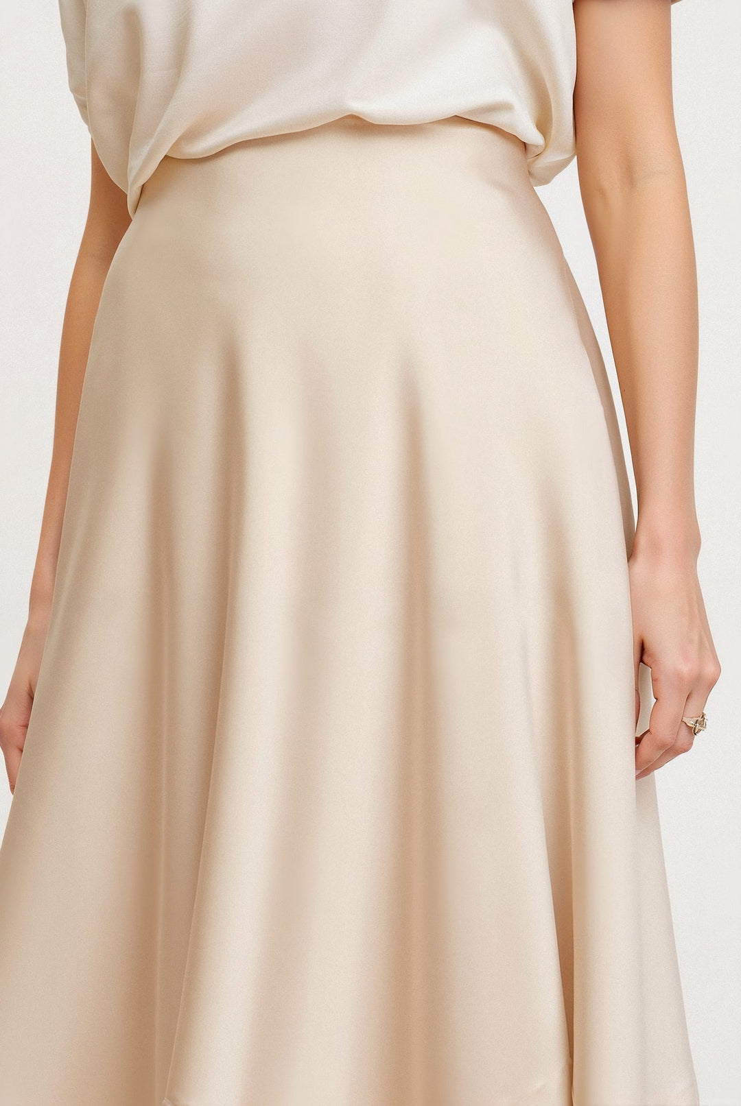 Women's High-Waist Maxi Skirt
