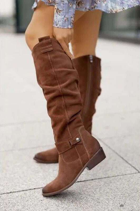 Women’s Knee-High Slouch Boots