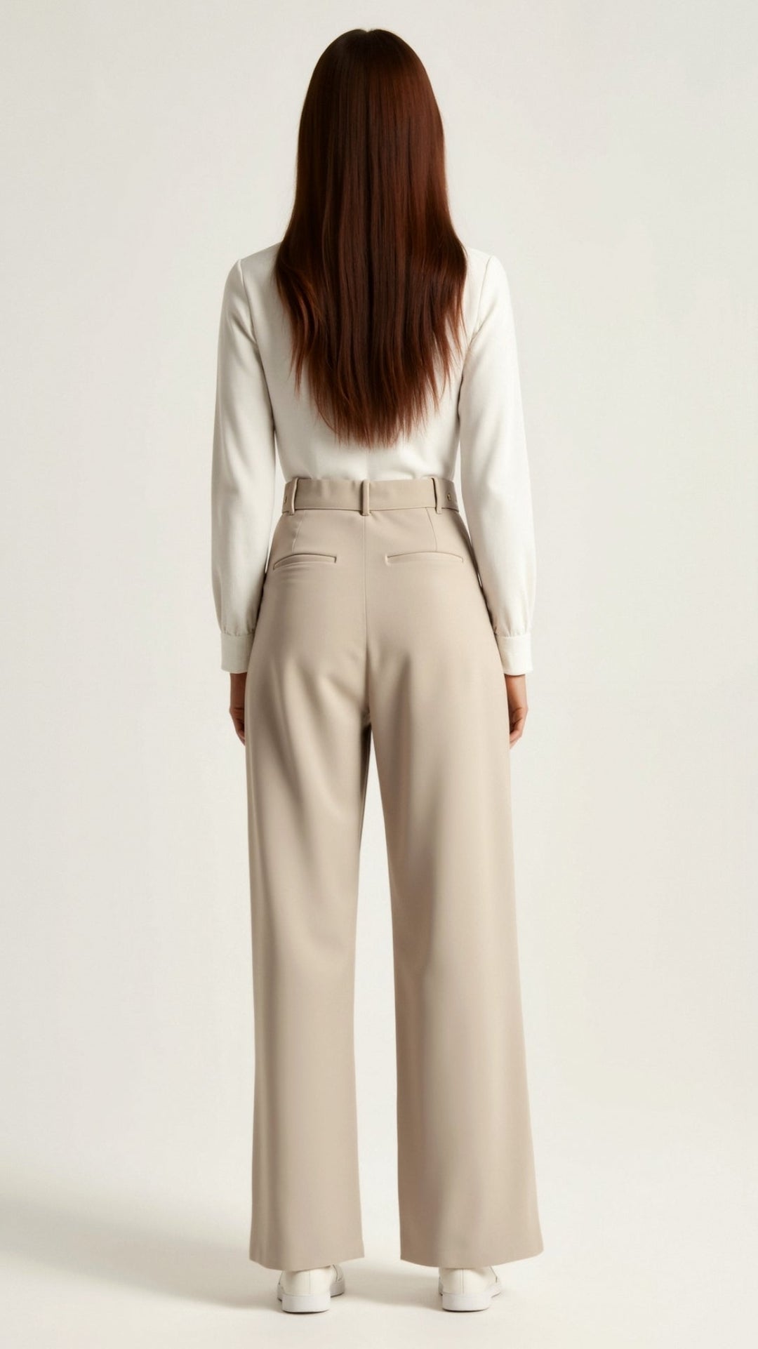 Women's High-Waisted Wide-Leg Trousers