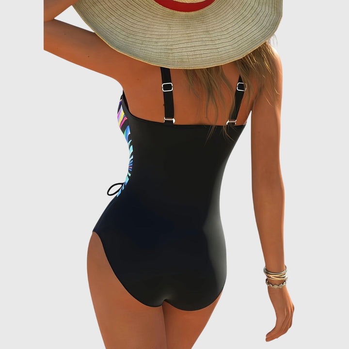 Women's High-Stretch Cross-Front Swimsuit