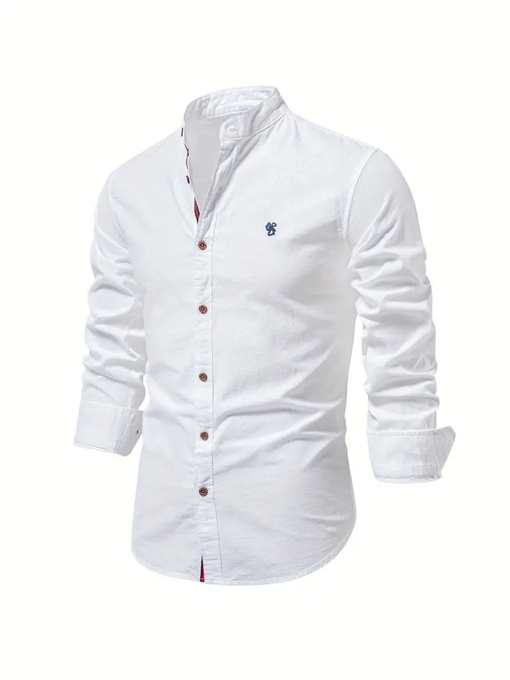 Men's Casual Button-Up Shirt