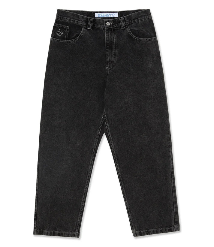 Men’s Spring Relaxed Wide-Leg Denim Pants