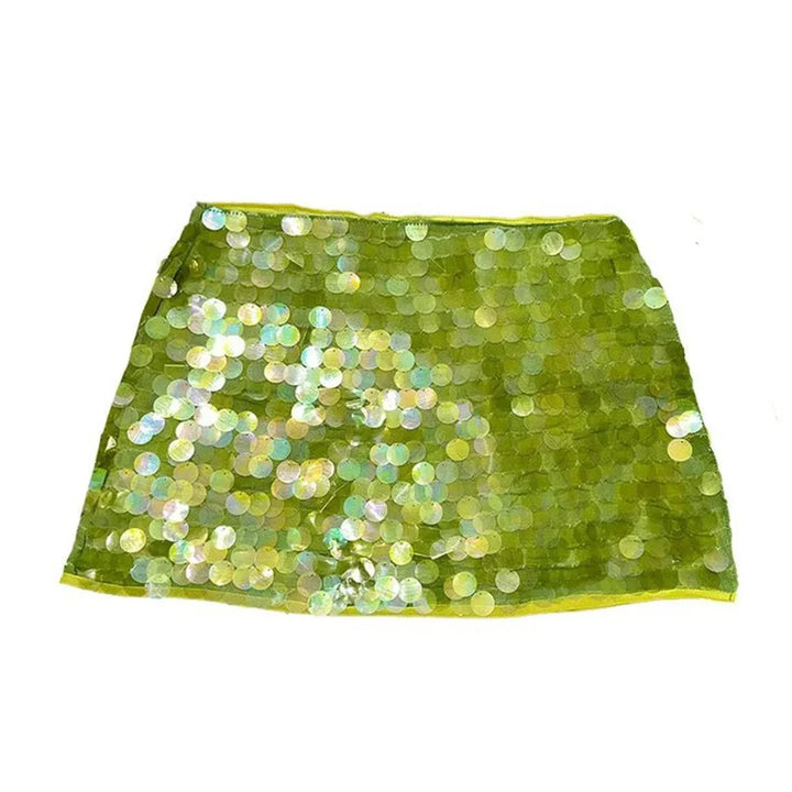 Women’s Adjustable Sequin Mini Skirt