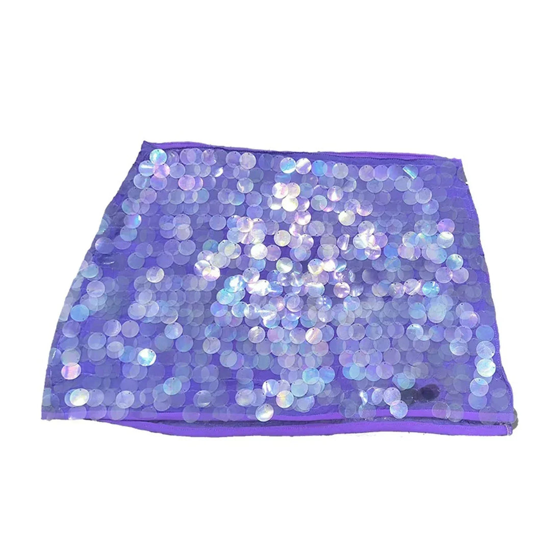 Women’s Adjustable Sequin Mini Skirt