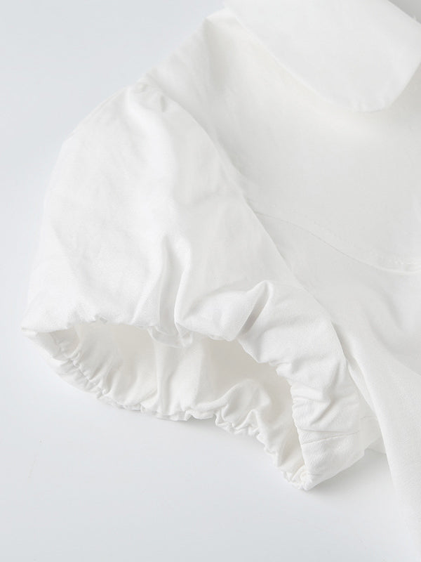 Women's Vintage Shirt -  V-Neck Short-Sleeve
