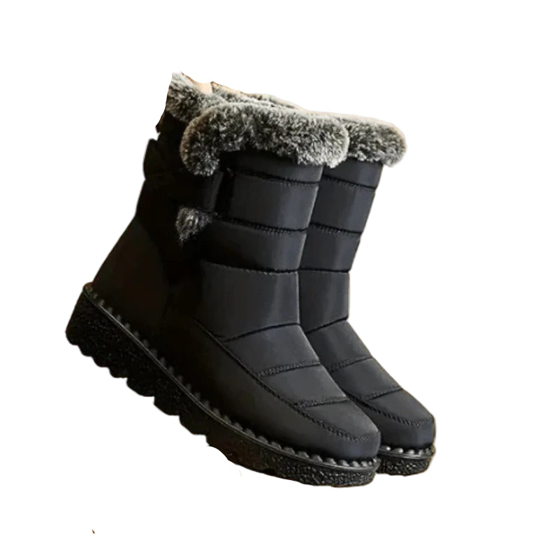 Women’s Quilted Winter Boots – Warm and Comfortable Ankle Style