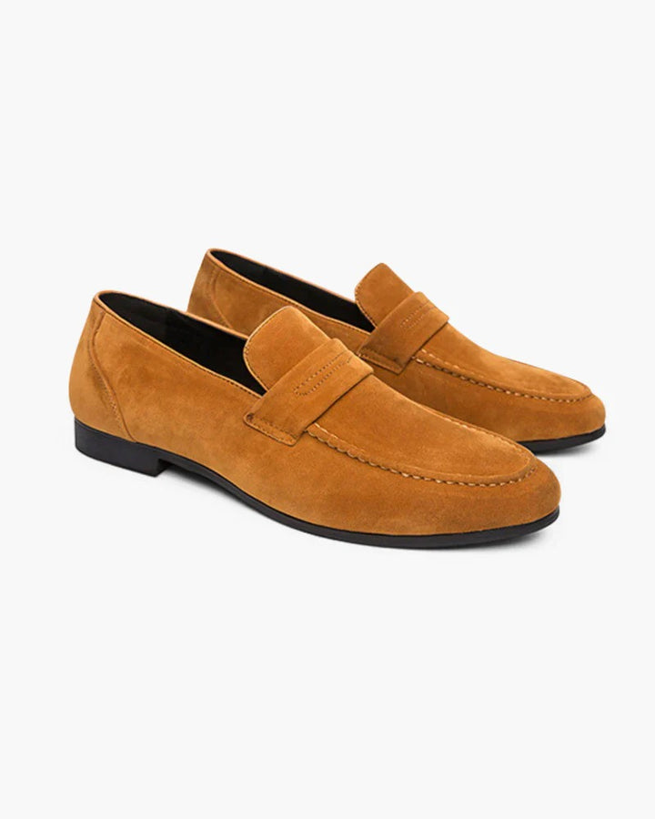Men’s Hugo Suede Penny Loafers