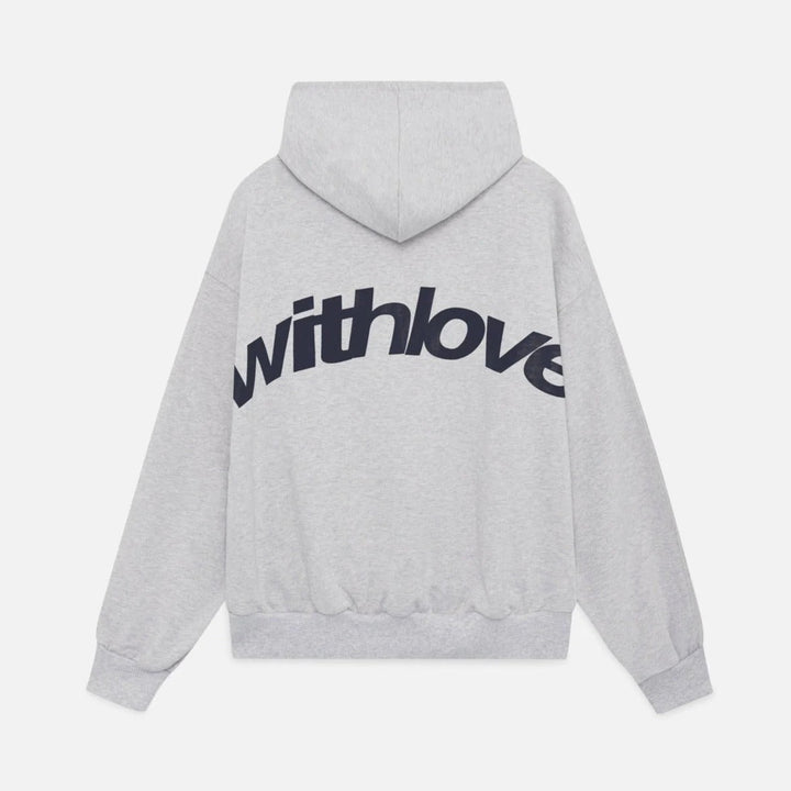 Unisex WithLove Oversized Hoodie – Statement Back Print