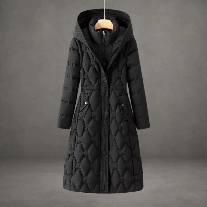 Women’s Avalon Quilted Longline Hooded Coat