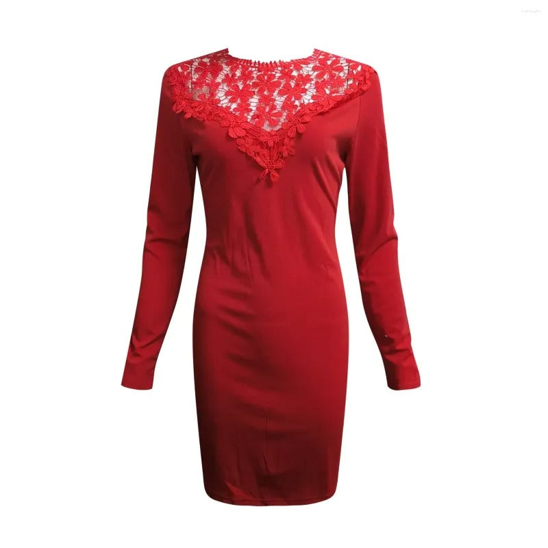 Women’s Seraphina Lace Detail Bodycon Dress