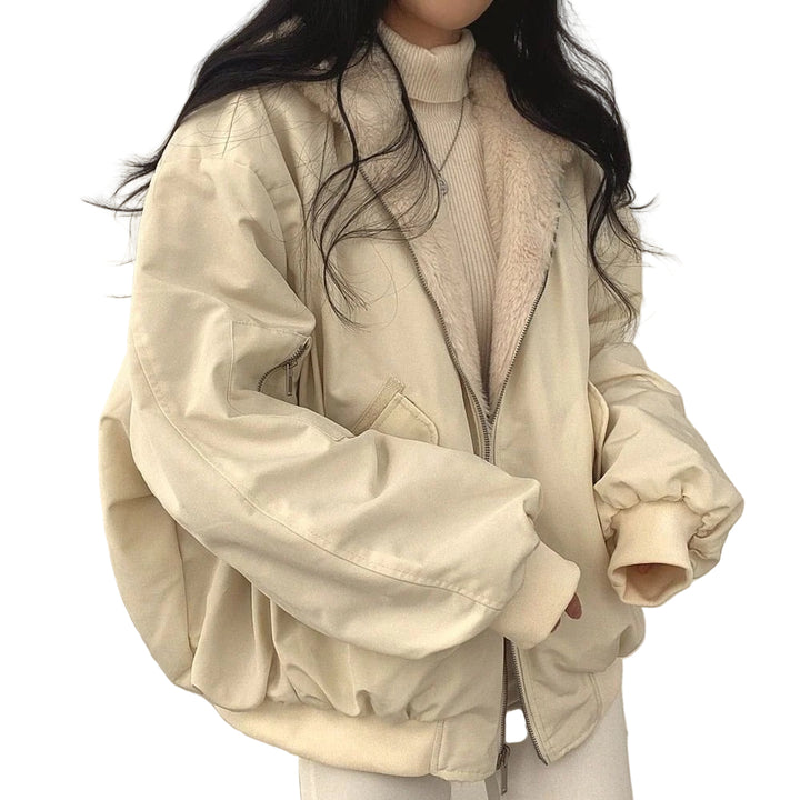 Women’s Double-Sided Wearable Fleece Jacket